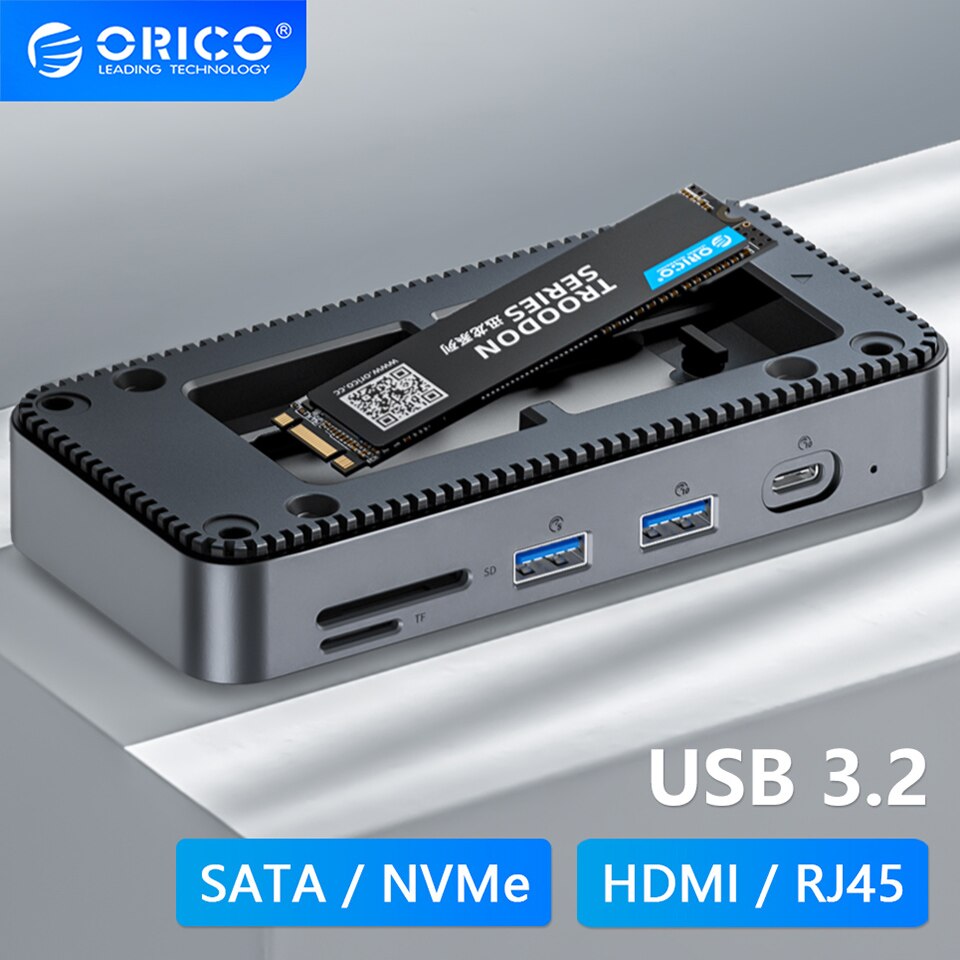 ORICO M.2 SATA NVMe NGFF  ̽, USB 3.2 ..